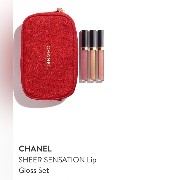 CHANEL Makeup Chanel Sheer Sensation Lipgloss Set Poshmark